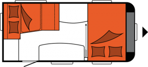 2020 Hobby DeLuxe 440 SF Nachtindeling