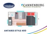 cannenburg plattegrond caravelair antares style 400 2021 2