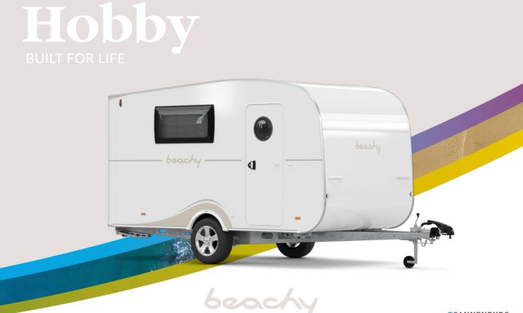 Hobby Beachy model 2021 front 360 Cannenburg Caravans en Campers