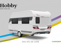 Hobby De Luxe 400 SFe model 2022 Cannenburg Back