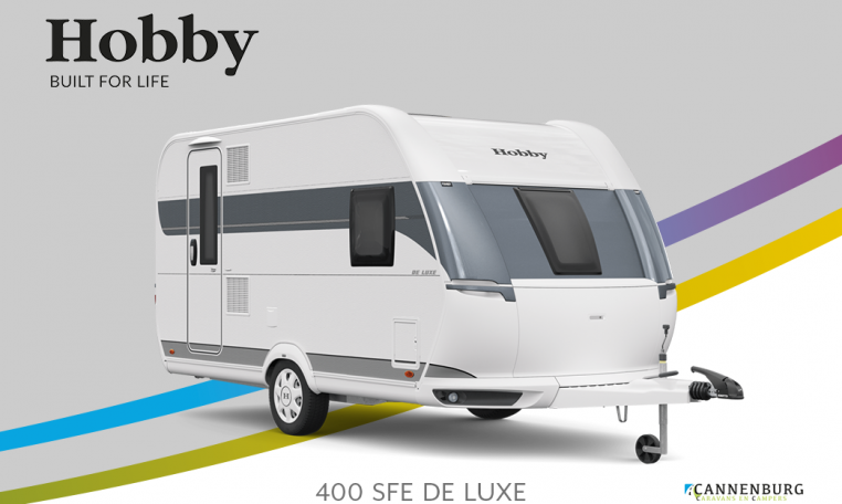 Hobby De Luxe 400 SFe model 2022 Cannenburg Front