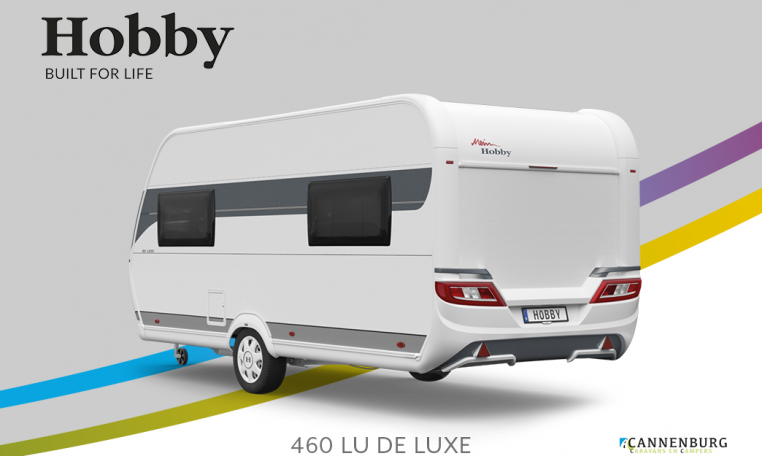 Hobby De Luxe 460 LU model 2022 Cannenburg Back