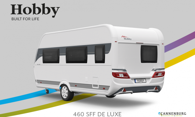 Hobby De Luxe 460 SFf model 2022 Cannenburg Back
