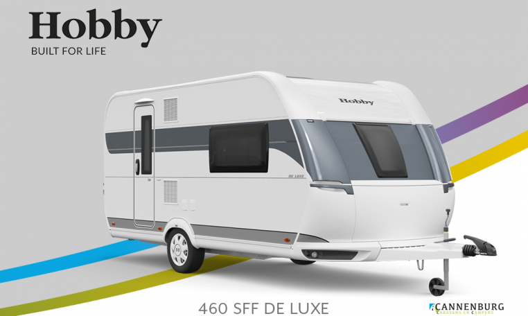 Hobby De Luxe 460 SFf model 2022 Cannenburg Front