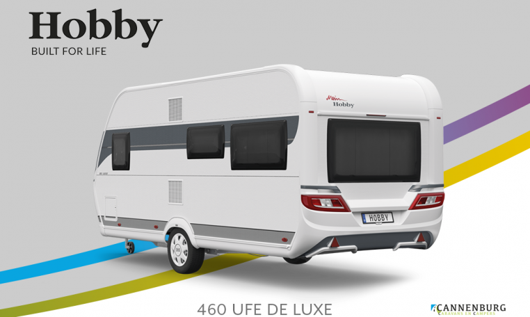 Hobby De Luxe 460 UFe model 2022 Cannenburg Back