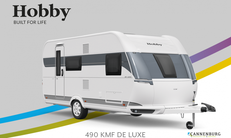 Hobby De Luxe 490 KMF model 2022 Cannenburg Front