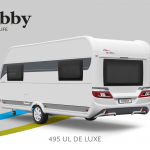 Hobby De Luxe 495 UL model 2022 Cannenburg Back