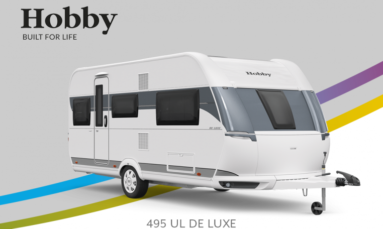 Hobby De Luxe 495 UL model 2022 Cannenburg Front