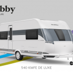 Hobby De Luxe 540 KMFe model 2022 Cannenburg Front Buitenkant