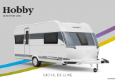 Hobby De Luxe 540 UL model 2022 Cannenburg Front Buitenkant