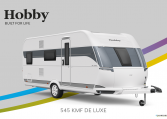Hobby De Luxe 545 KMF model 2022 Cannenburg Front Buitenkant