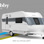 Hobby Excellent 460 SL model 2022 Cannenburg Front buitenkant