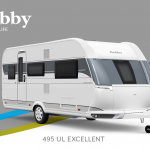 Hobby Excellent 495 UL model 2022 Cannenburg Front buitenkant
