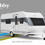 Hobby Excellent 495 WFB model 2022 Cannenburg Front buitenkant