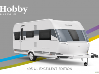 Hobby Excellent Edition 495 UL Excellent Edition model 2022 Cannenburg Front buitenkant