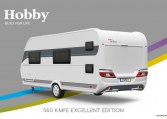 Hobby Excellent Edition 560 KMFe Excellent Edition model 2022 Cannenburg Back buitenkant