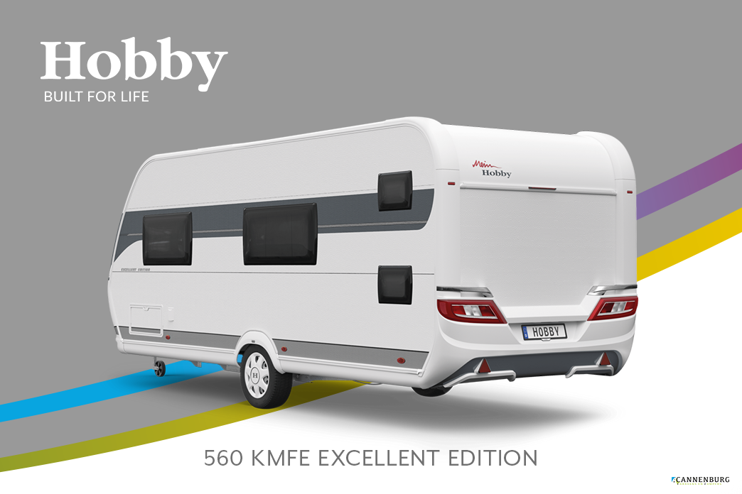 Hobby Excellent Edition 560 KMFe Model 2022 Cannenburg Caravans En 