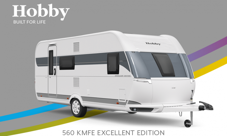 Hobby Excellent Edition 560 KMFe Excellent Edition model 2022 Cannenburg Front buitenkant
