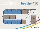 hobby Beachy 450 plattegrond model 2022