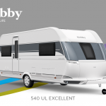 Hobby Excellent 540 UL model 2022 Cannenburg Front buitenkant