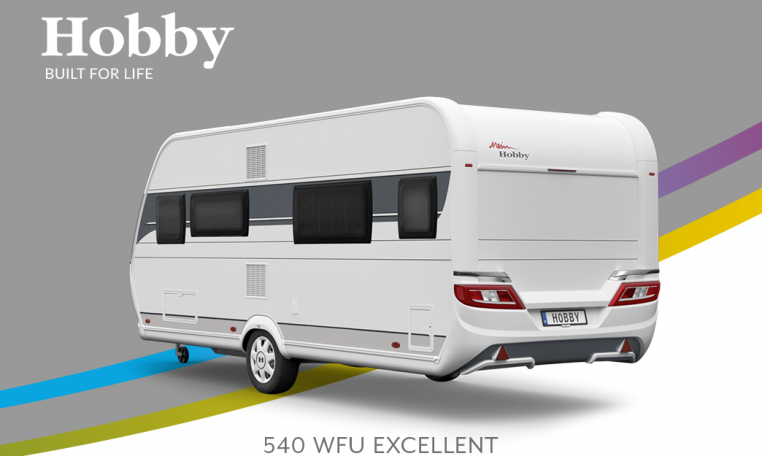 Hobby Excellent 540 WFU model 2022 Cannenburg Back buitenkant