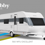 Hobby Excellent 560 WFU model 2022 Cannenburg Front buitenkant