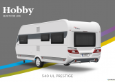 Hobby Prestige 540 UL model 2022 Cannenburg Back buitenkant