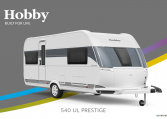 Hobby Prestige 540 UL model 2022 Cannenburg Front buitenkant