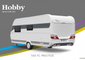 Hobby Prestige 560 FC model 2022 Cannenburg Back buitenkant