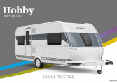 Hobby Prestige 560 UL model 2022 Cannenburg Front buitenkant