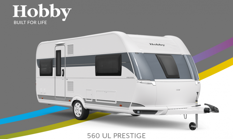 Hobby Prestige 560 UL model 2022 Cannenburg Front buitenkant
