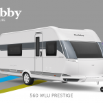 Hobby Prestige 560 WLU model 2022 Cannenburg Front buitenkant2