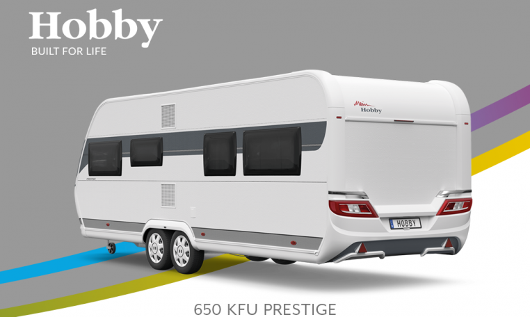 Hobby Prestige 650 KFU model 2022 Cannenburg Back buitenkant