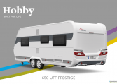 Hobby Prestige 650 UFf model 2022 Cannenburg Back buitenkant