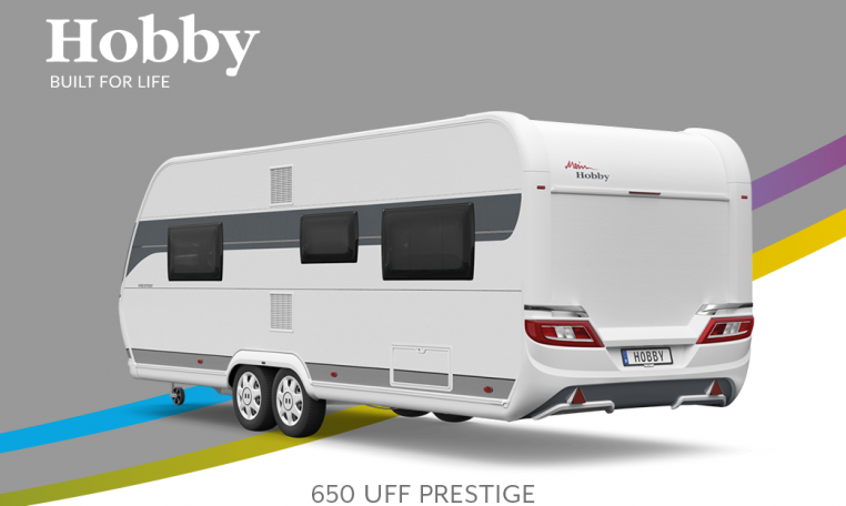 Hobby Prestige 650 UFf model 2022 Cannenburg Back buitenkant