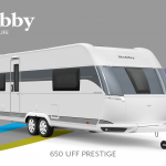 Hobby Prestige 650 UFf model 2022 Cannenburg Front buitenkant