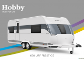 Hobby Prestige 650 UFf model 2022 Cannenburg Front buitenkant