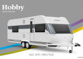 Hobby Prestige 660 WFC model 2022 Cannenburg Front buitenkant