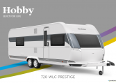 Hobby Prestige 720 WLC model 2022 Cannenburg Front buitenkant