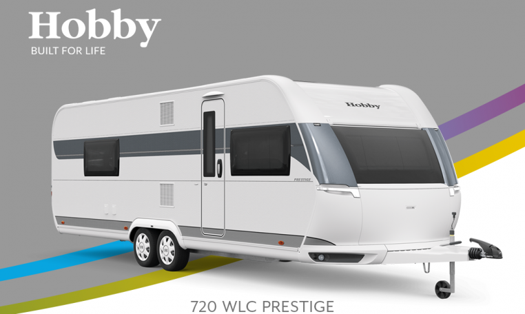 Hobby Prestige 720 WLC model 2022 Cannenburg Front buitenkant