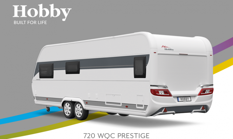 Hobby Prestige 720 WQC model 2022 Cannenburg Back buitenkant