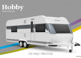 Hobby Prestige 720 WQC model 2022 Cannenburg Front buitenkant