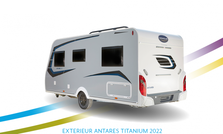 Caravelair Antares Titanium exterieur back 2022