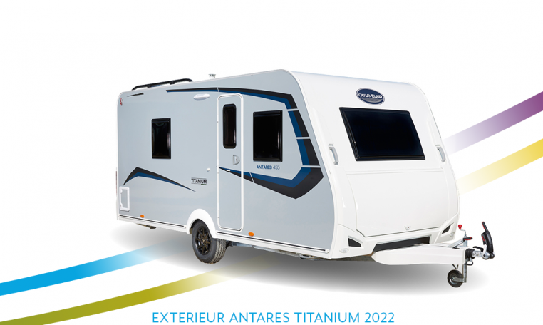 Caravelair Antares Titanium exterieur front 2022