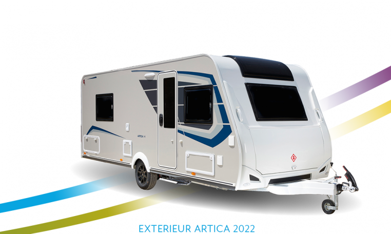 Caravelair Artica exterieur front 2022