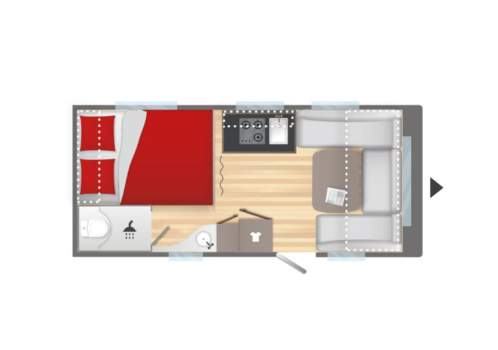 plattegrond 2022 antares titanium 455