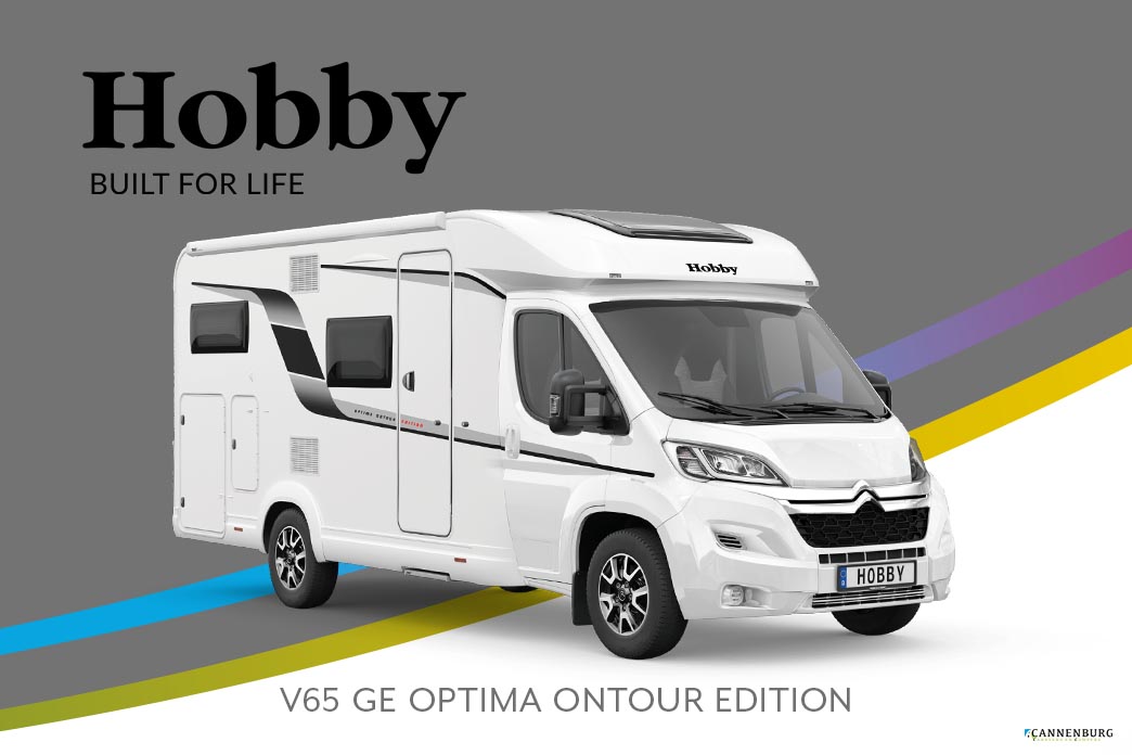 Hobby Optima OnTour Edition V65 GE Model 2022 Cannenburg Caravans en