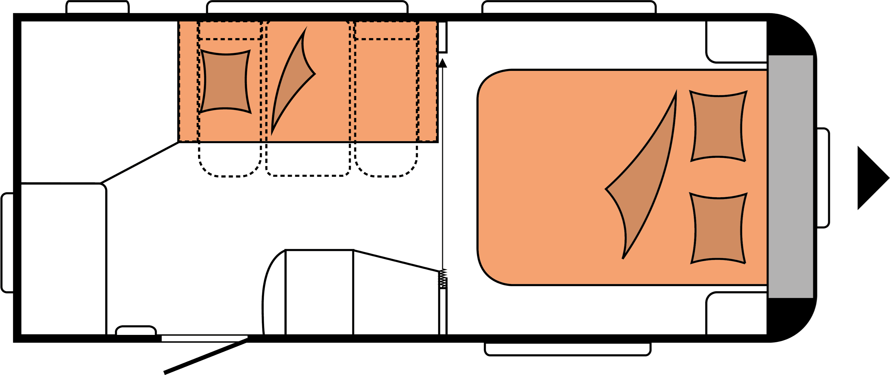 Layout De Luxe 460 SFf Nacht