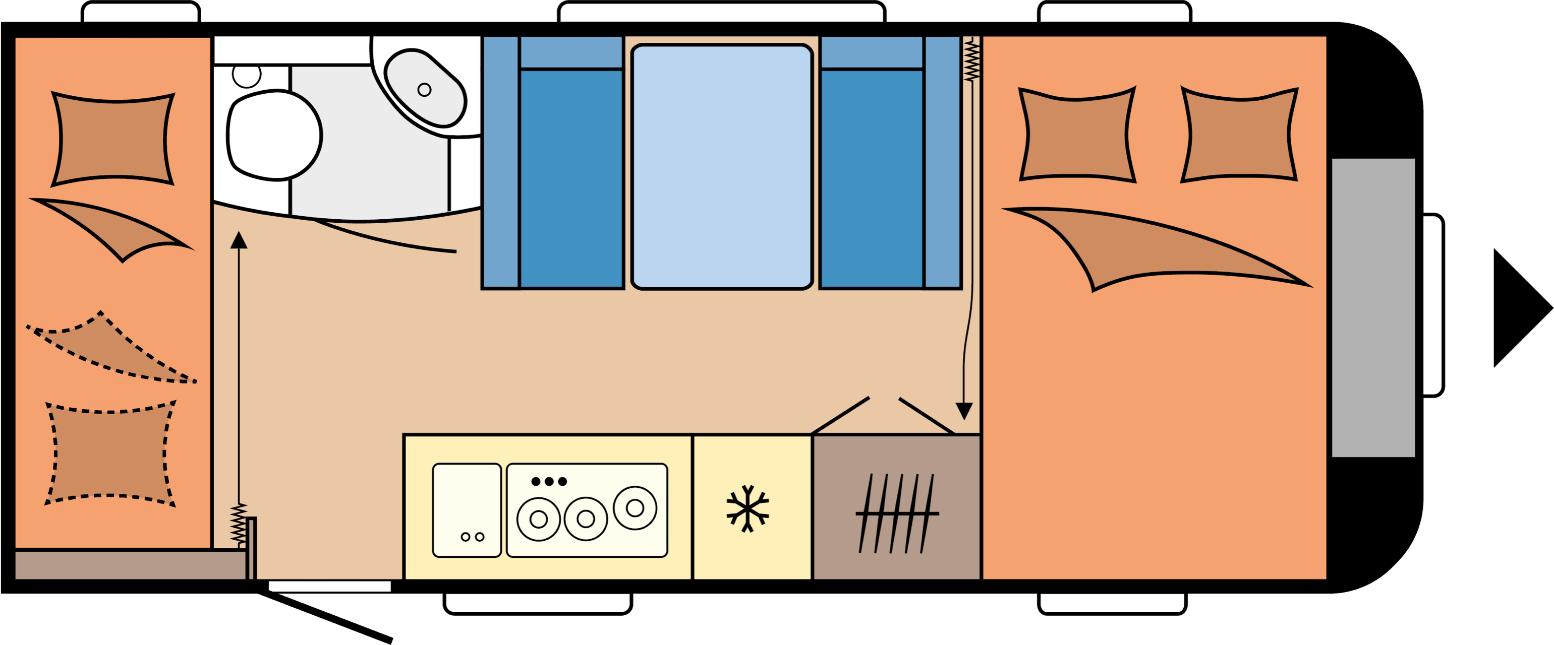 Layout De Luxe 490 KMF Dag