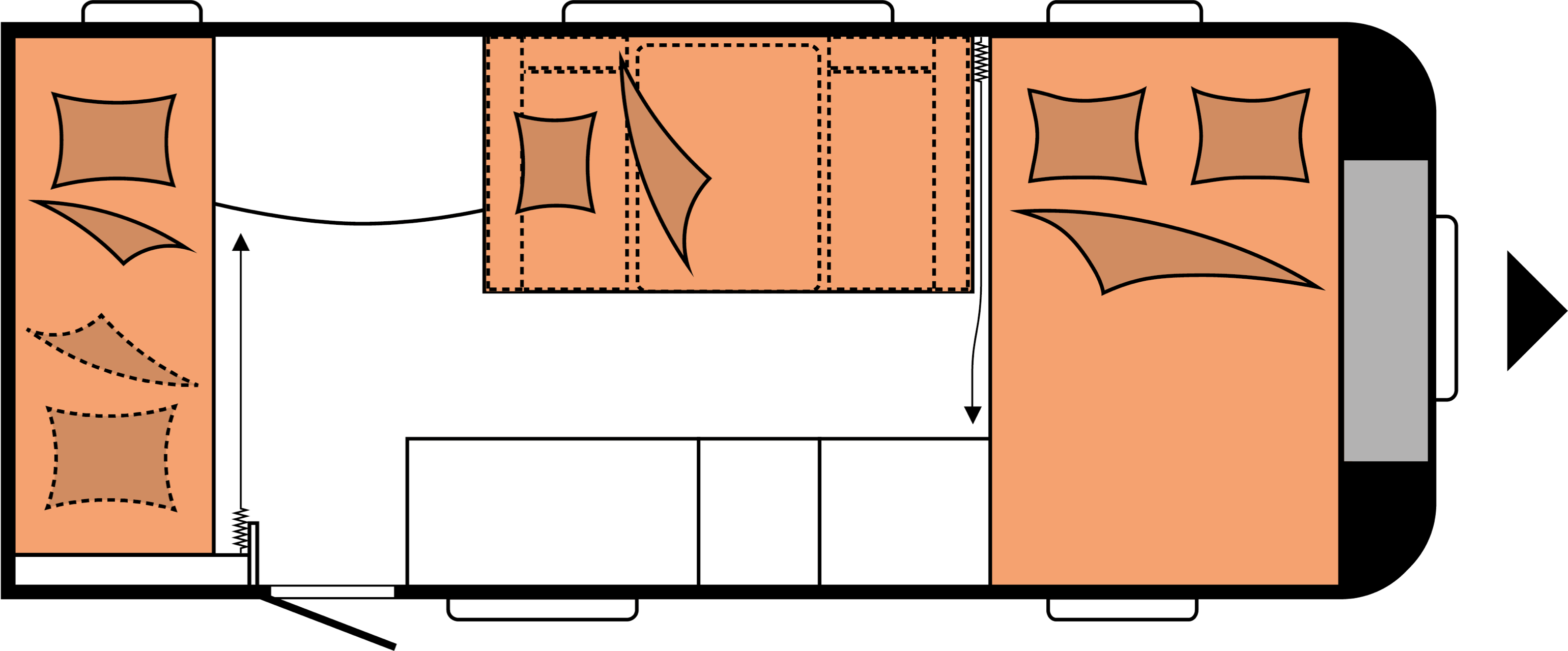 Layout De Luxe 490 KMF Nacht